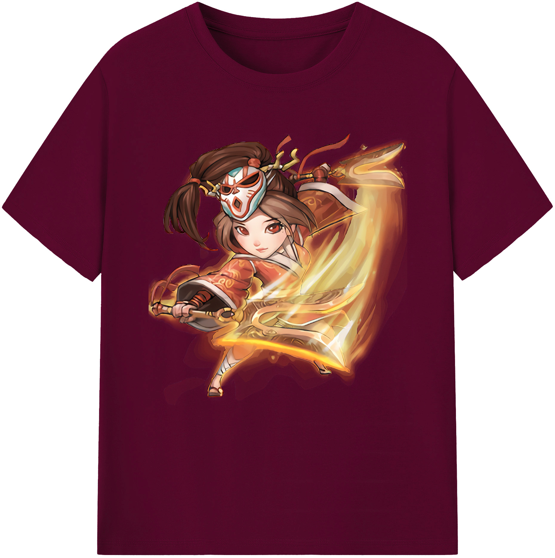 （画像用） リーグ・オブ・レジェンド League of Legends LOL レディースカジュアルプリントTシャツ（綿100％）